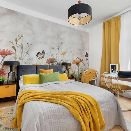 Apartment Czarujacy Z Klimatyzacja I Miejscem Do Pracy Zdalnej By Renters